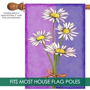 Toland Home Garden Daisy Bouquet House Flag 2810464 View 3