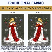 Toland Home Garden Red Scarf Snowman Garden Flag 1210228 View 5