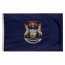 Perma-Nyl Perma-Nyl 3'x5' Michigan Flag - Retail Packaging MI3