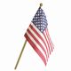 Economy 4x6 Inch U.S. Stick Flag Bulk Pack