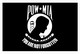 Valprin 4x6 Inch Polyester POW/MIA Stick Flag (minimum order 12)