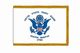 Perma-Nyl 3'x5' Nylon Indoor Coast Guard Flag