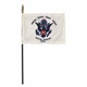 Valprin 4x6 Inch Coast Guard Stick Flag (minimum order 12)