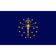 Spectrapro 3'x5' Polyester Indiana Flag