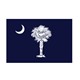 Spectrapro 3'x5' Polyeter South Carolina Flag