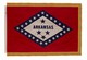 Spectramax 4'x6' Nylon Indoor Arkansas Flag