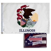 Spectramax 2'x3' Nylon Illinois Flag