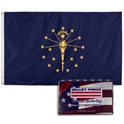 Spectramax 3'x5' Nylon Indiana Flag