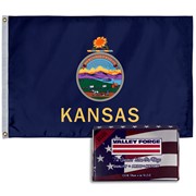 Spectramax 2'x3' Nylon Kansas Flag