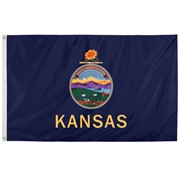 Spectramax 5'x8' Nylon Kansas Flag