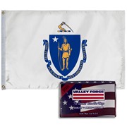 Spectramax 2'x3' Nylon Massachusetts Flag