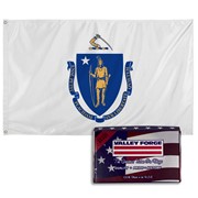 Spectramax 3'x5' Nylon Massachusetts Flag