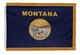 Spectramax 4'x6' Nylon Indoor Montana Flag