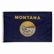 Spectramax 5'x8' Nylon Montana Flag