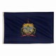 Spectramax 4'x6' Nylon Vermont Flag