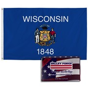 Spectramax 3'x5' Nylon Wisconsin Flag