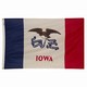 Perma-Nyl 3'x5' Iowa Flag - Retail Packaging