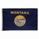 Perma-Nyl 3'x5' Montana Flag - Retail Packaging