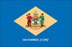 Valprin 4x6 Inch Delaware Stick Flag (minimum order 12)