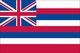 Valprin 4x6 Inch Hawaii Stick Flag (minimum order 12)