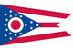 Valprin 4x6 Inch Ohio Stick Flag (minimum order 12)