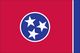 Valprin 4x6 Inch Tennessee Stick Flag (minimum order 12)