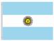 Perma-Nyl 2'x3' Nylon Argentina Government Flag