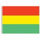 Perma-Nyl 4'x6' Nylon Bolivia Civil Flag