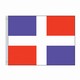 Perma-Nyl 5'x8' Nylon Dominican Republic Civil Flag