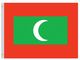 Perma-Nyl 2'x3' Nylon Maldives Flag