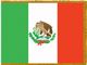 Perma-Nyl 3'x5' Nylon Indoor Mexico Flag