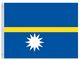 Perma-Nyl 5'x8' Nylon Nauru Flag