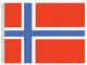 Perma-Nyl 2'x3' Nylon Norway Flag