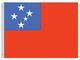 Perma-Nyl 4'x6' Nylon Samoa (Western) Flag