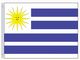 Perma-Nyl 2'x3' Nylon Uruguay Flag