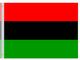 Perma-Nyl 3'x5' Nylon African American Flag