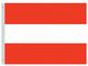 Valprin 4x6 Inch Austria Stick Flag (minimum order 12)