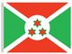 Valprin 4x6 Inch Burundi Stick Flag (minimum order 12)