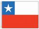 Valprin 4x6 Inch Chile Stick Flag (minimum order 12)