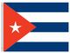 Valprin 4x6 Inch Cuba Stick Flag (minimum order 12)