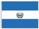 Valprin 4x6 Inch El Salvador Stick Flag (minimum order 12)