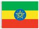 Valprin 4x6 Inch Ethiopia Stick Flag (minimum order 12)