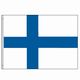 Valprin 4x6 Inch Finland Stick Flag (minimum order 12)