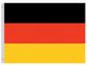 Valprin 4x6 Inch Germany Stick Flag (minimum order 12)