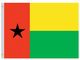 Valprin 4x6 Inch Guinea-Bissau Stick Flag (minimum order 12)