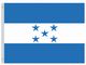 Valprin 4x6 Inch Honduras Stick Flag (minimum order 12)