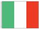 Valprin 4x6 Inch Italy Stick Flag (minimum order 12)