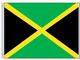Valprin 4x6 Inch Jamaica Stick Flag (minimum order 12)