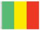 Valprin 4x6 Inch Mali Stick Flag (minimum order 12)