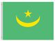 Valprin 4x6 Inch Mauritania Stick Flag (minimum order 12)